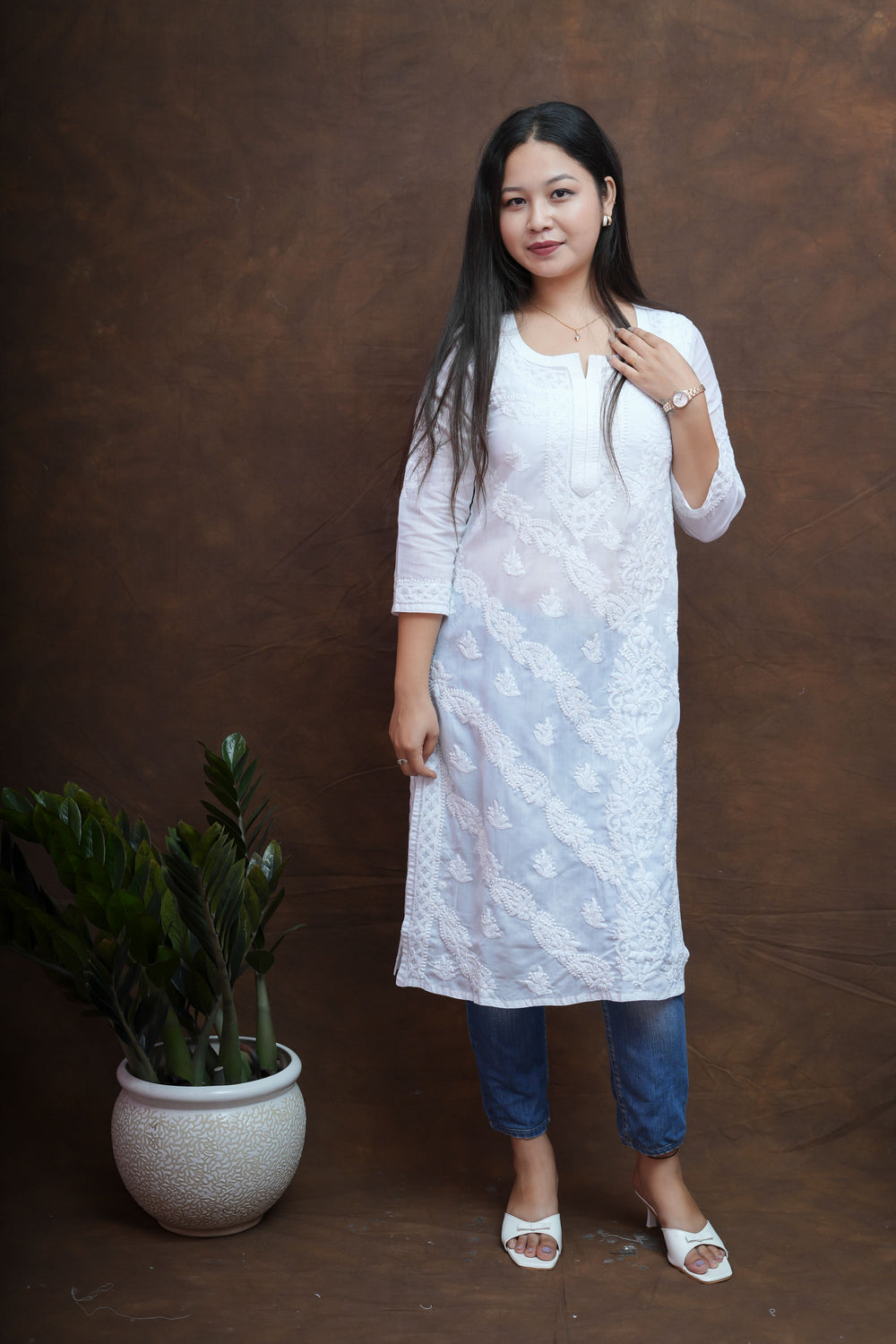 white