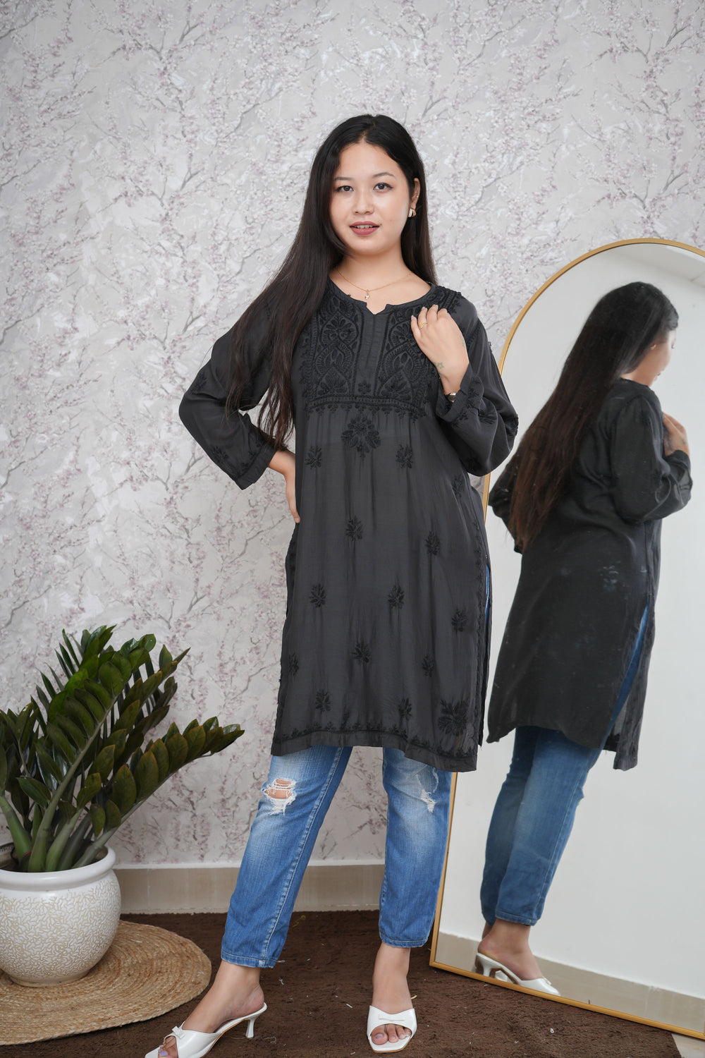 black