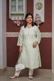 Classic Cotton Full Jaal Chikankari Kurta