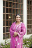 Reva Muslin Chikankari Suit Set with Dupatta