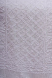 Sitara White Chikankari Suit Set in Pure Viscose Georgette -UnStitched