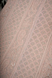 Noorani Viscose Georgette Semi-Stitched Anarkali Suit Length with Bottom and Dupatta-Blush Pink
