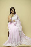Sanya Suraj Chikankari Saree