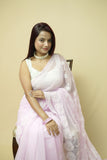 Sanya Suraj Chikankari Saree