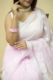 Sanya Suraj Chikankari Saree