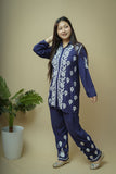 Modal Chikankari Shirt Pant Style Co-ord Set