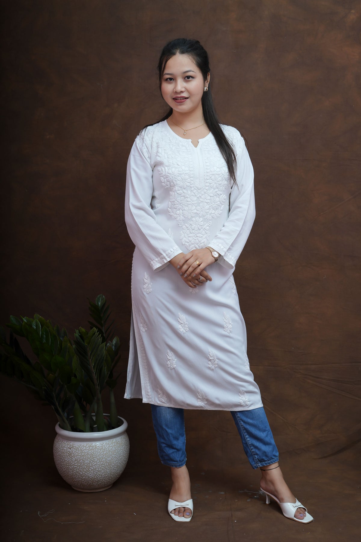 white