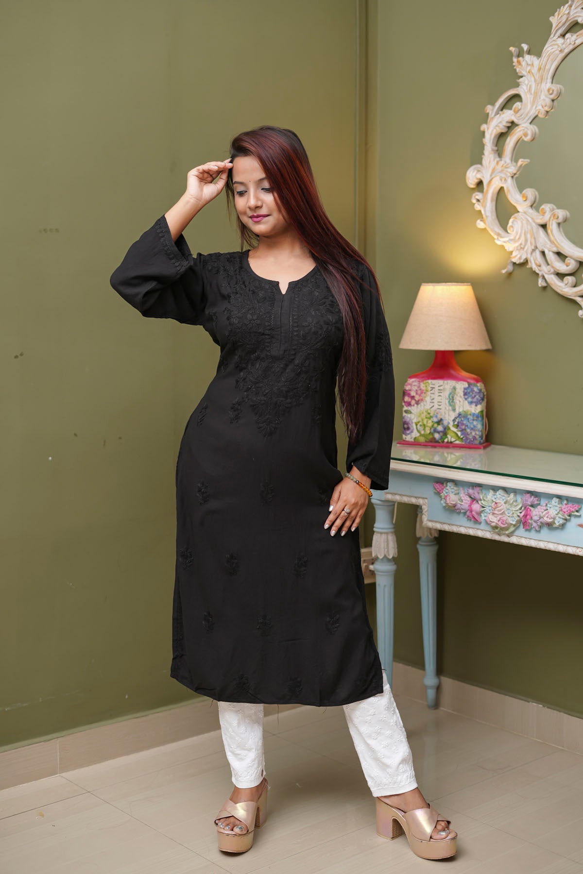black