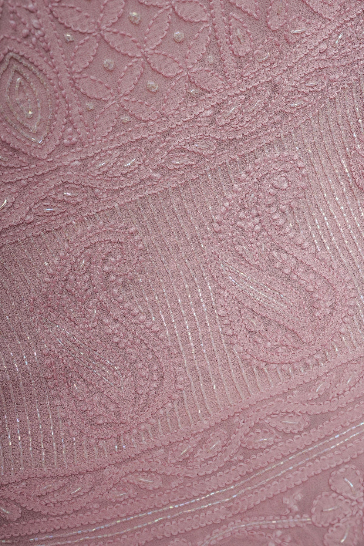 Gulnaa Un-Stitched Chikankari Suit Set with Dupatta-Blush Pink