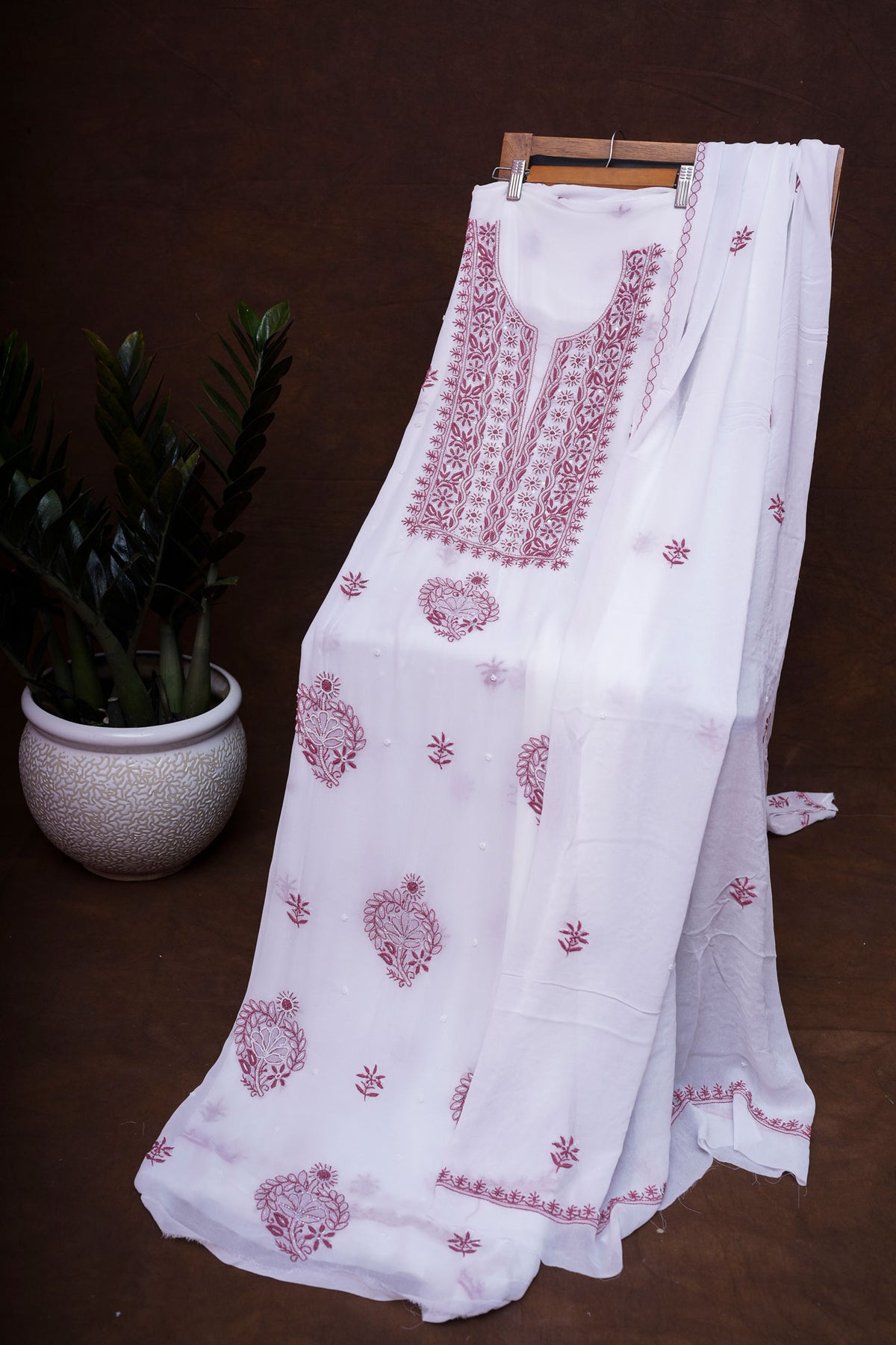 white-maroon