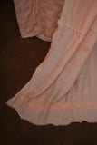 Muslin- Chikankari UnStitched 3 Pc Suit Set -Peach