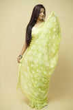 Sanya Suraj Chikankari Saree