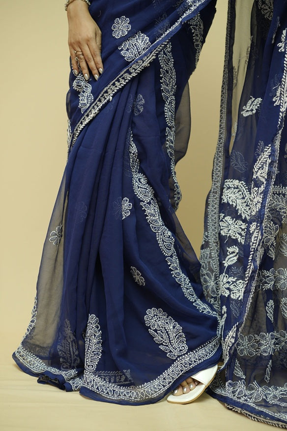 Anya Chikankari Saree