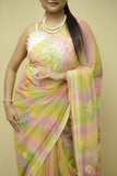 Ira Tie-Dye Chikankari Saree