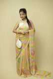 Ira Tie-Dye Chikankari Saree
