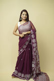 Sanya Suraj Chikankari Saree