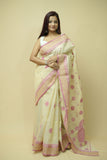 Suhana Nalli Silk Chikankari Saree