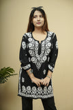 Raina Rayon Chikankari Short Kurti