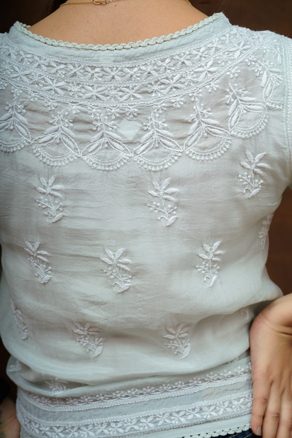 Alisah Muslin Crop Top