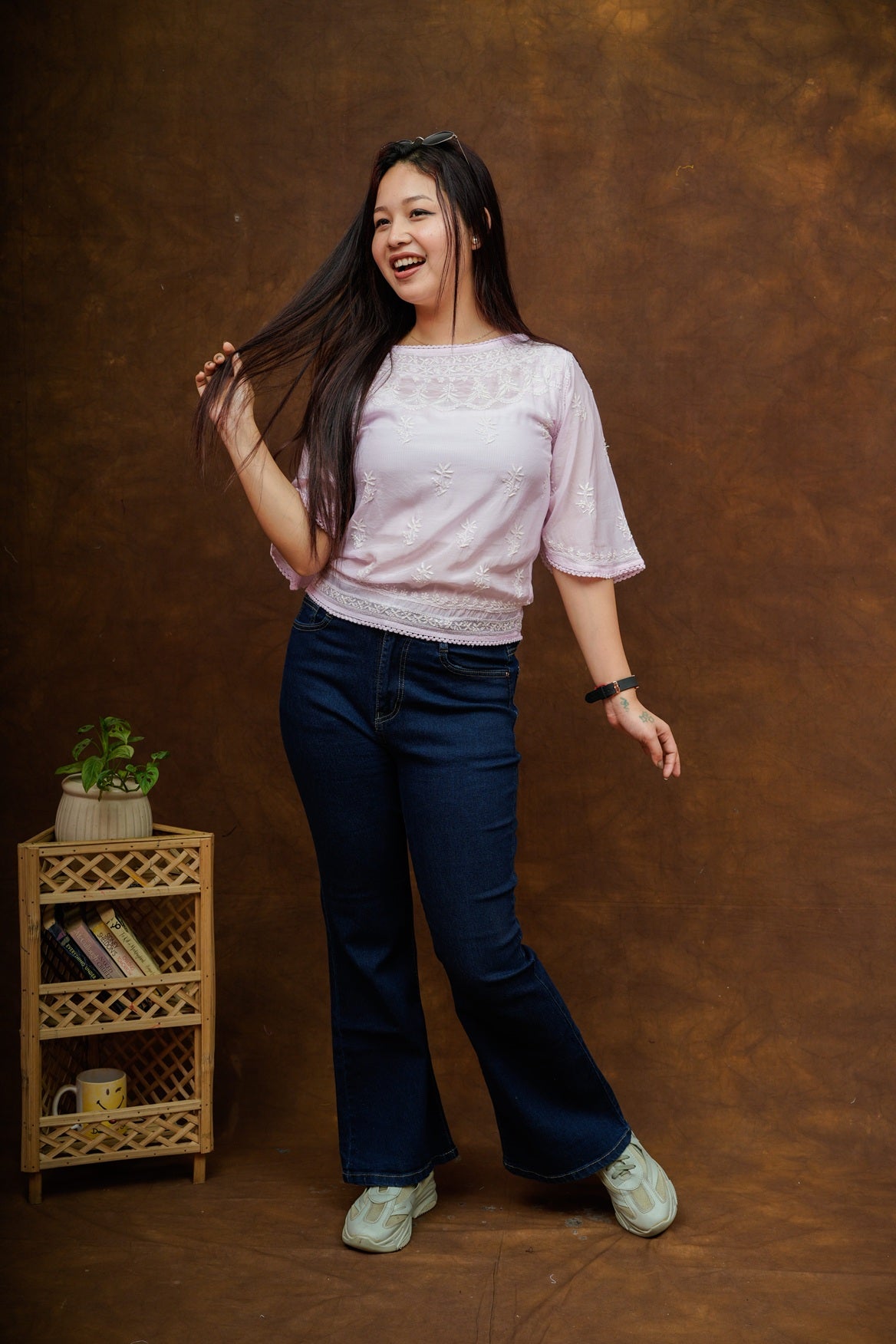 Alisah Muslin Crop Top