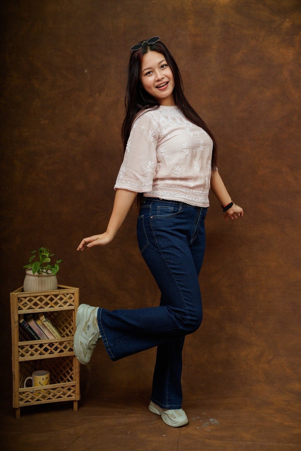 Alisah Muslin Crop Top