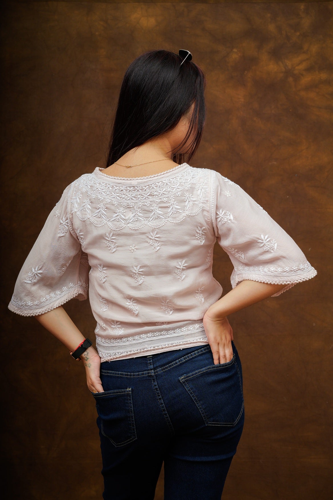 Alisah Muslin Crop Top