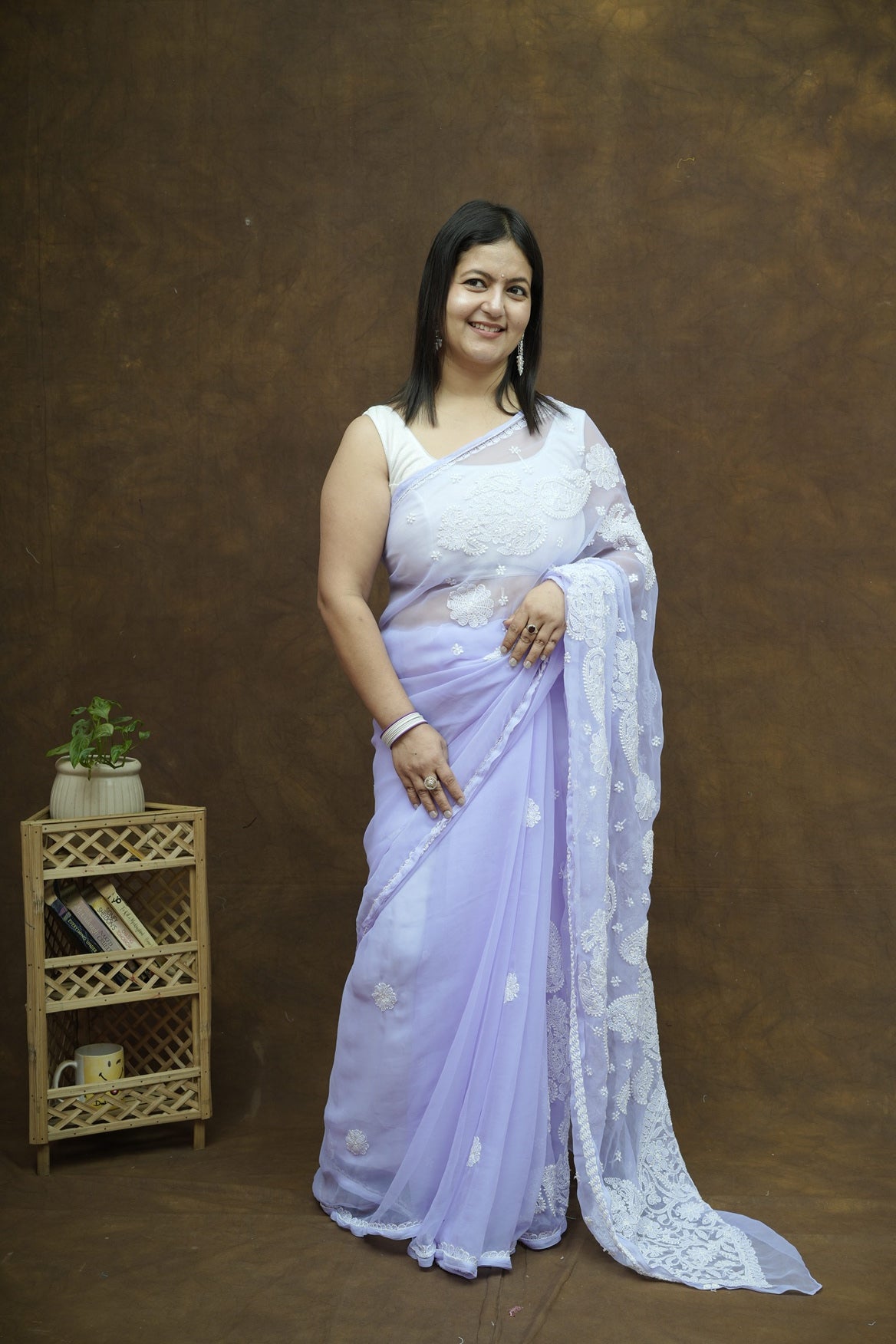 Riva Chiffon Bouch Saree