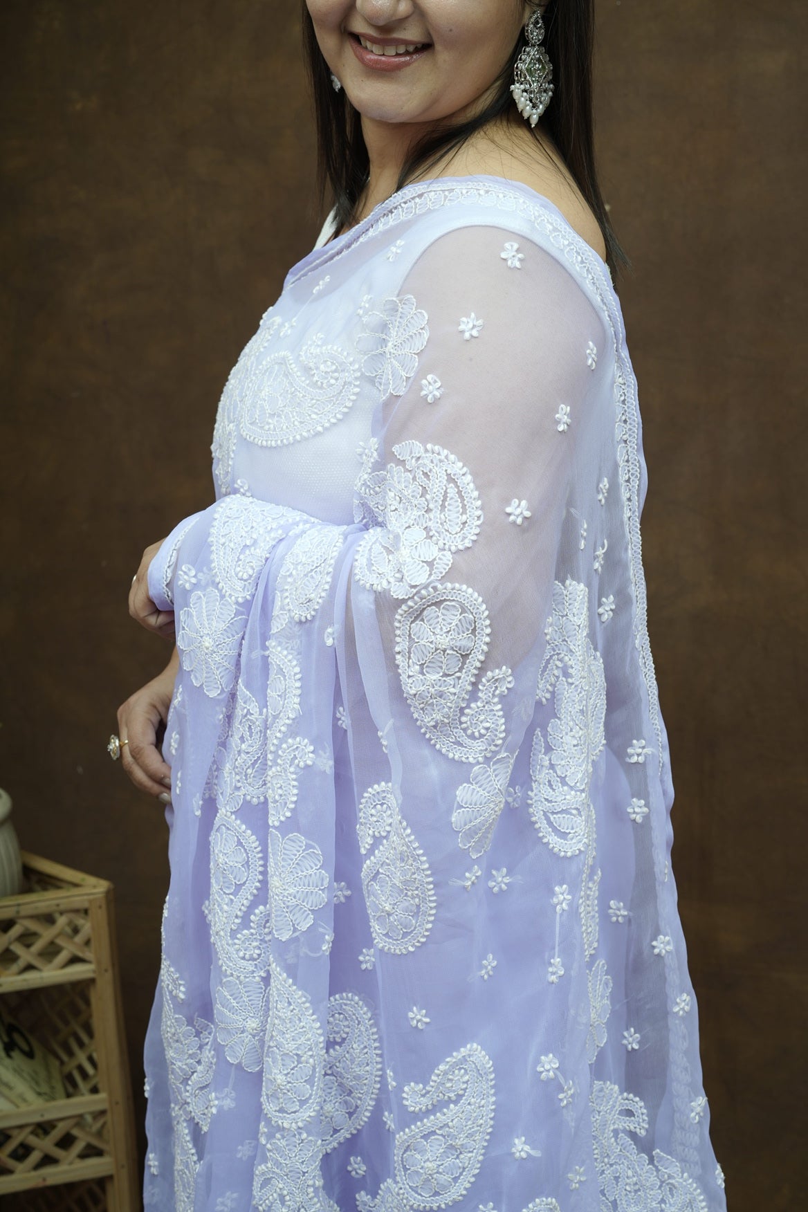 Riva Chiffon Bouch Saree