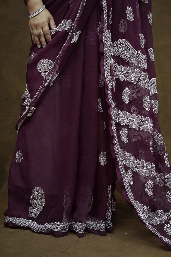 Anya Chikankari Saree
